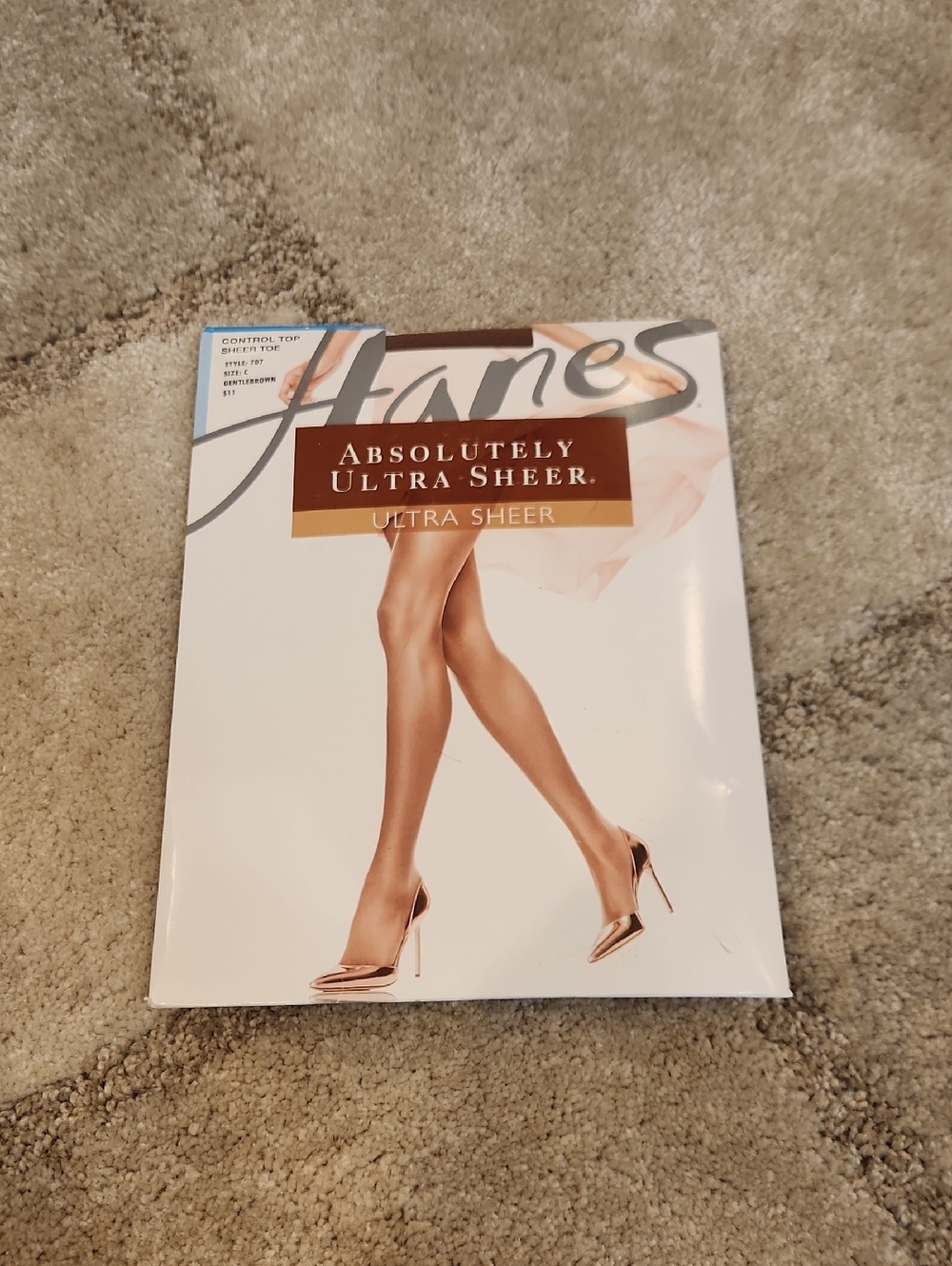 Hanes Ultra Sheer Women’s Nude Sheer Hosiery - Gentlenude
